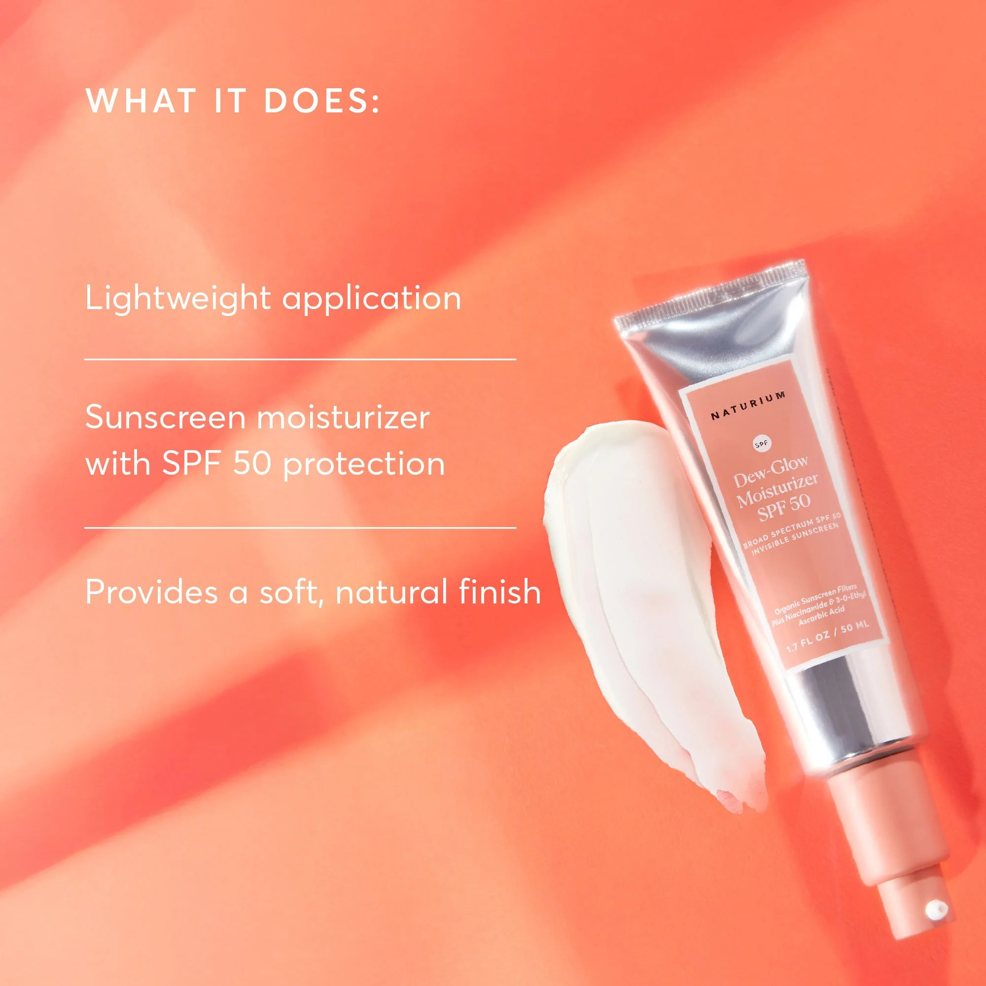 Dew-Glow Moisturizer SPF 50 - Jumbo - Image 3