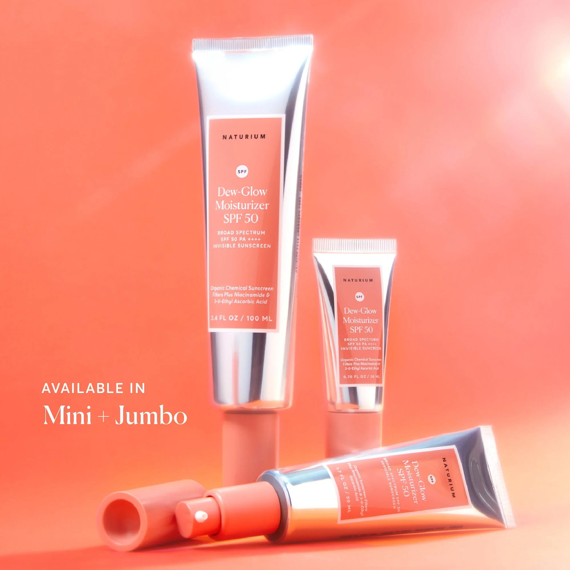 Dew-Glow Moisturizer SPF 50 - Jumbo - Image 4