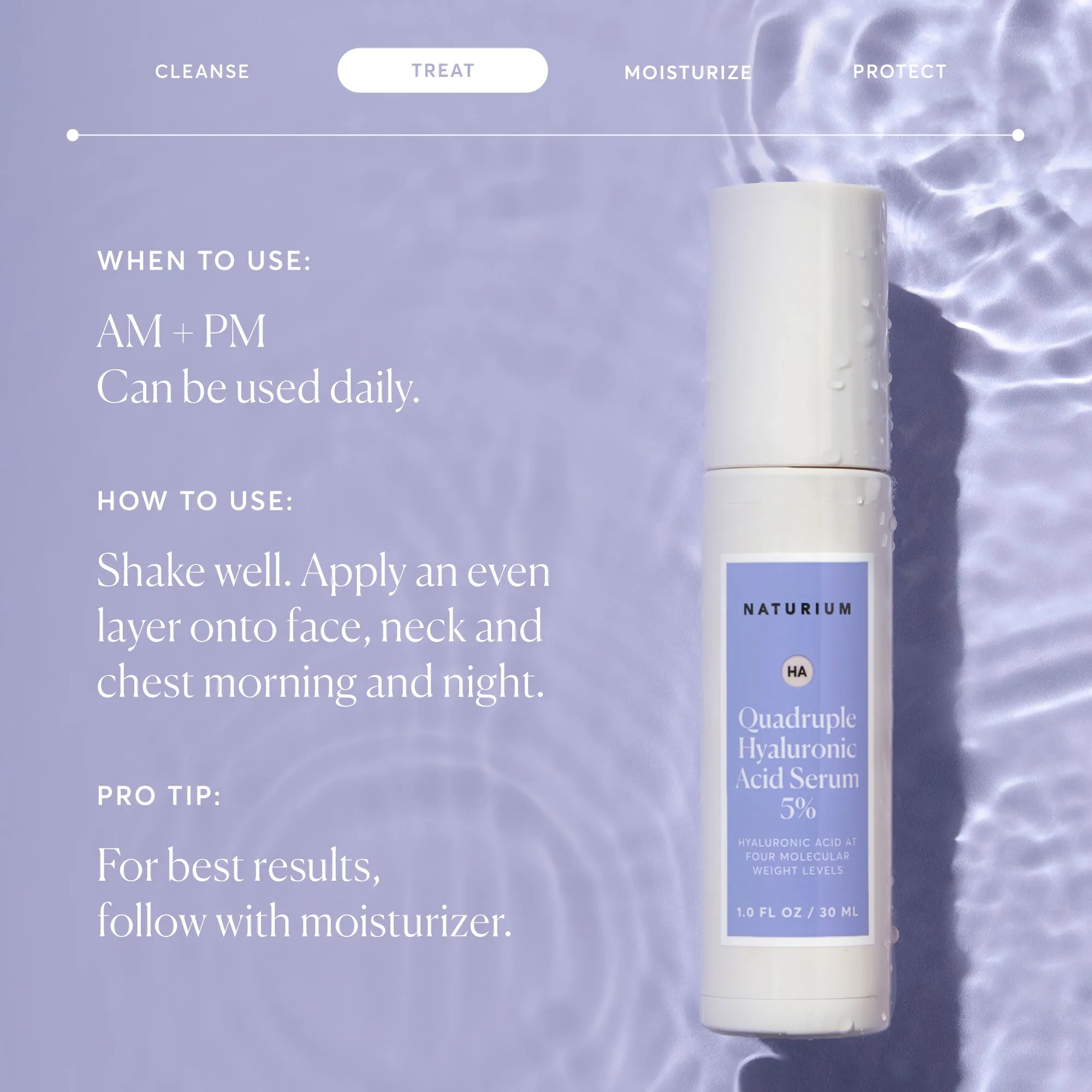 Quadruple Hyaluronic Acid Serum 5% - Image 4