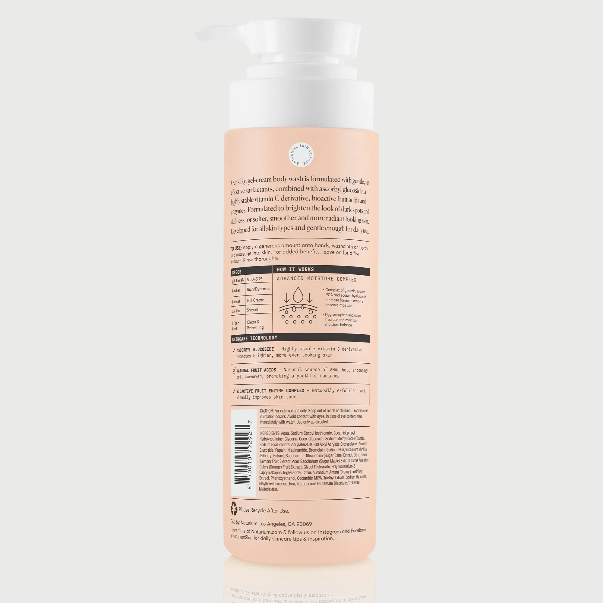 The Brightener Vitamin C Brightening Body Wash - Image 9