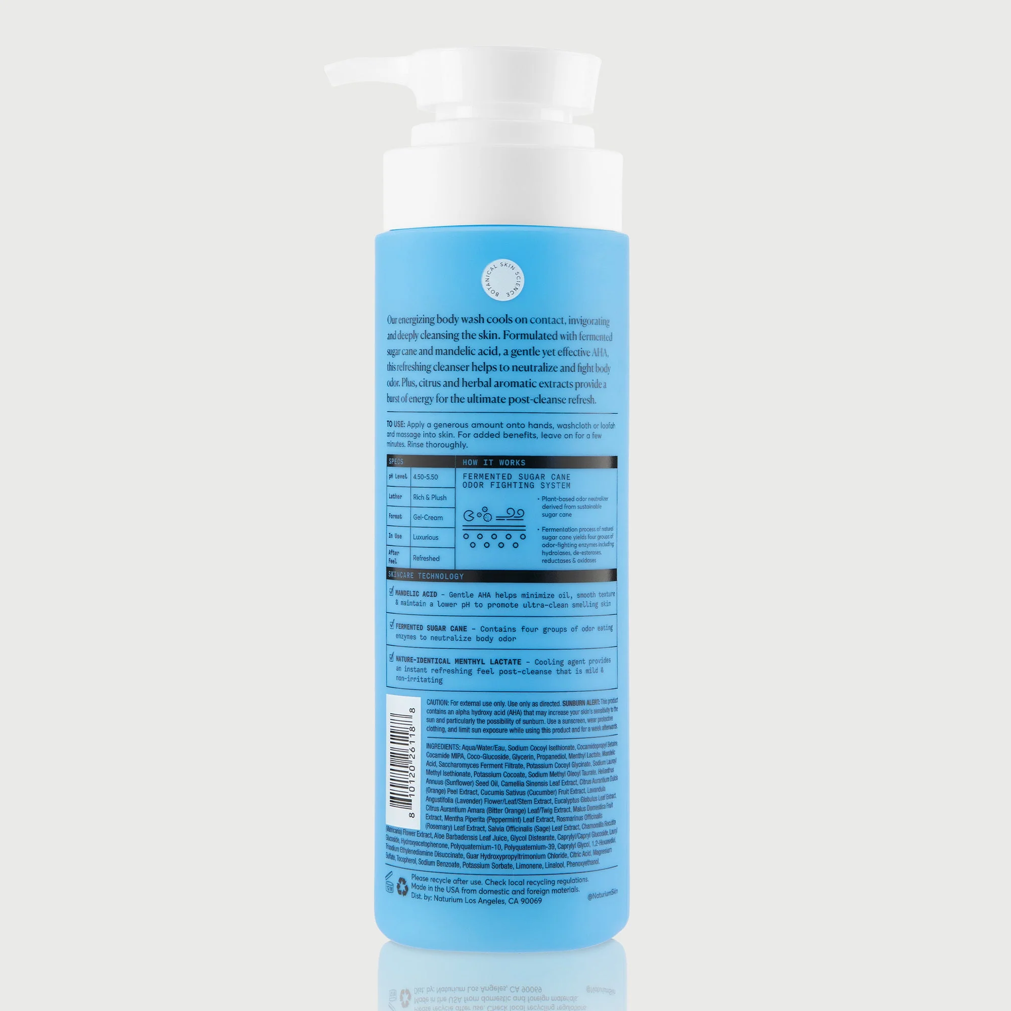The Energizer Mandelic Acid Body Wash - Image 9