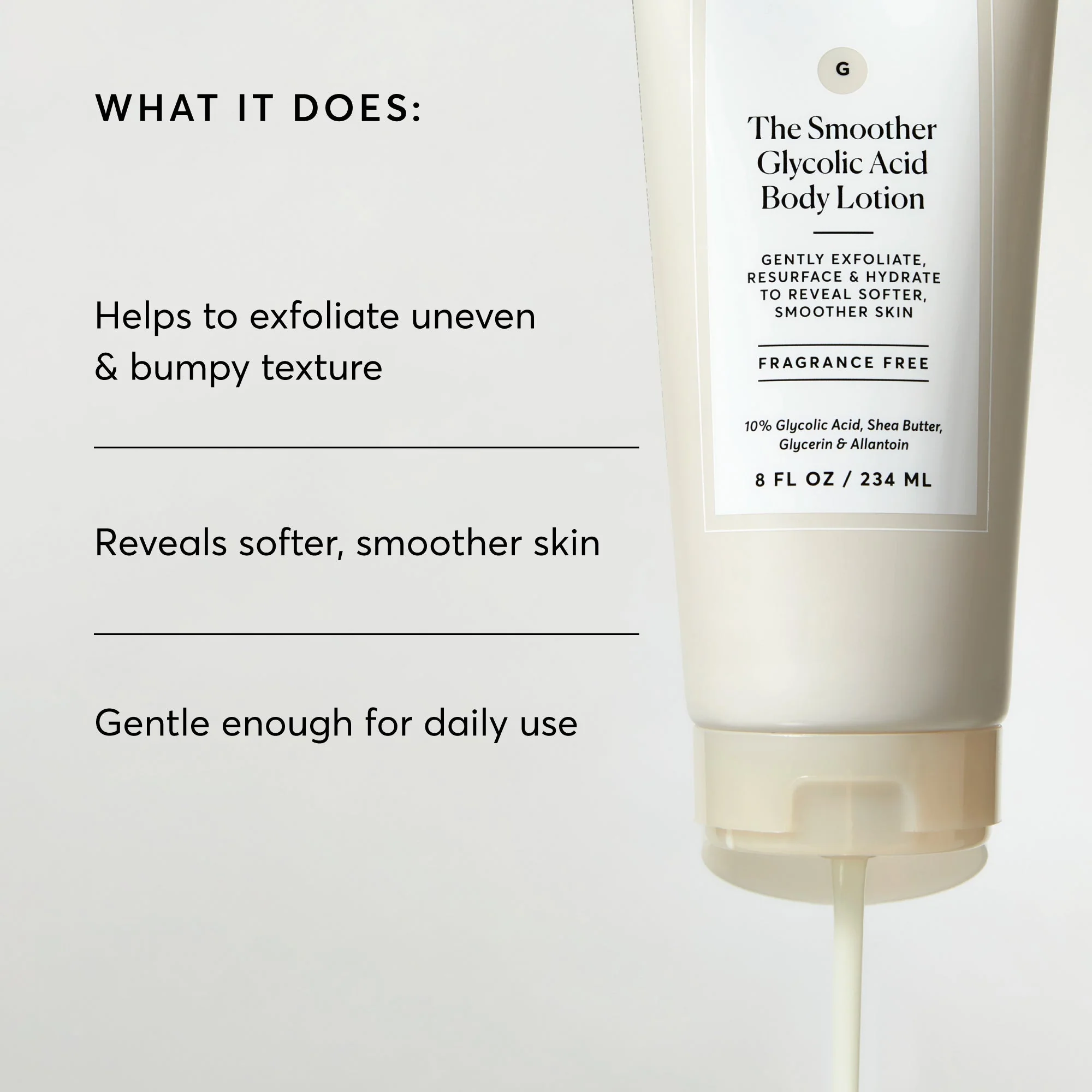 The Smoother Glycolic Acid Body Lotion - Image 3