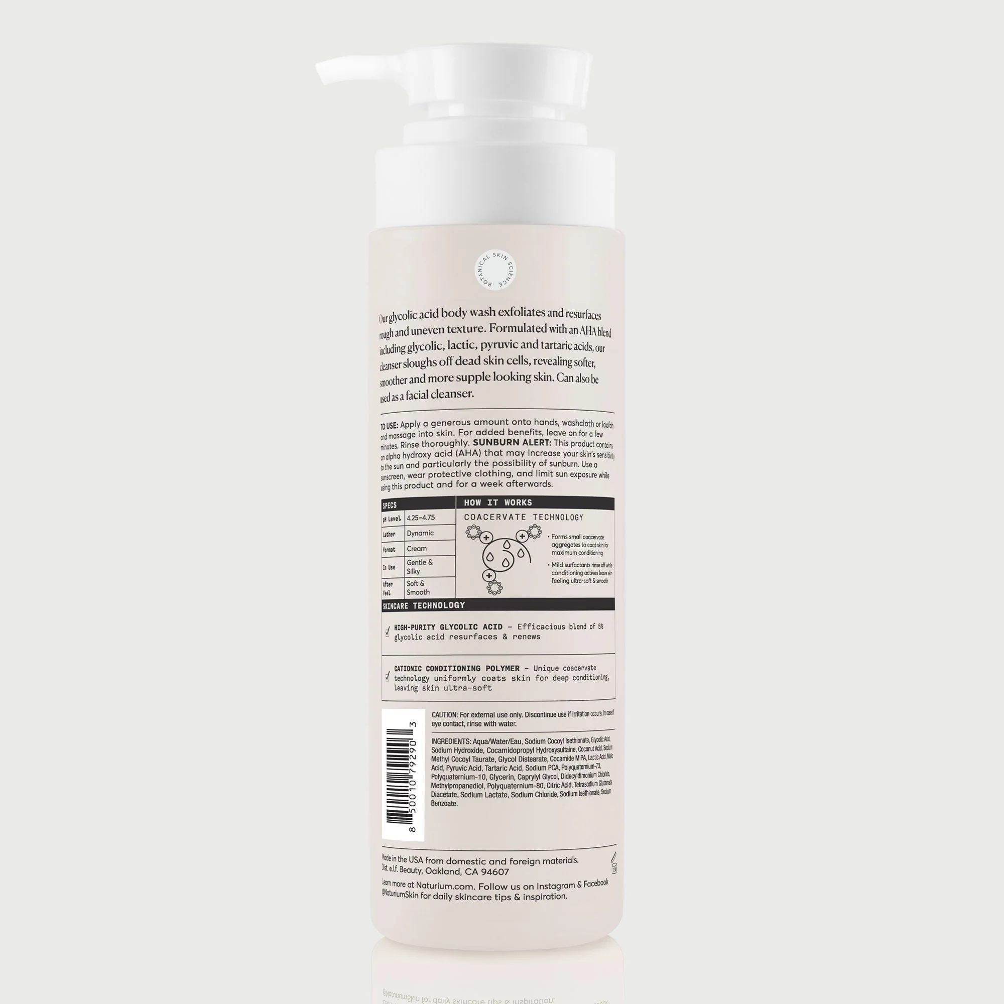 The Smoother Glycolic Acid Exfoliating Body Wash - Image 9